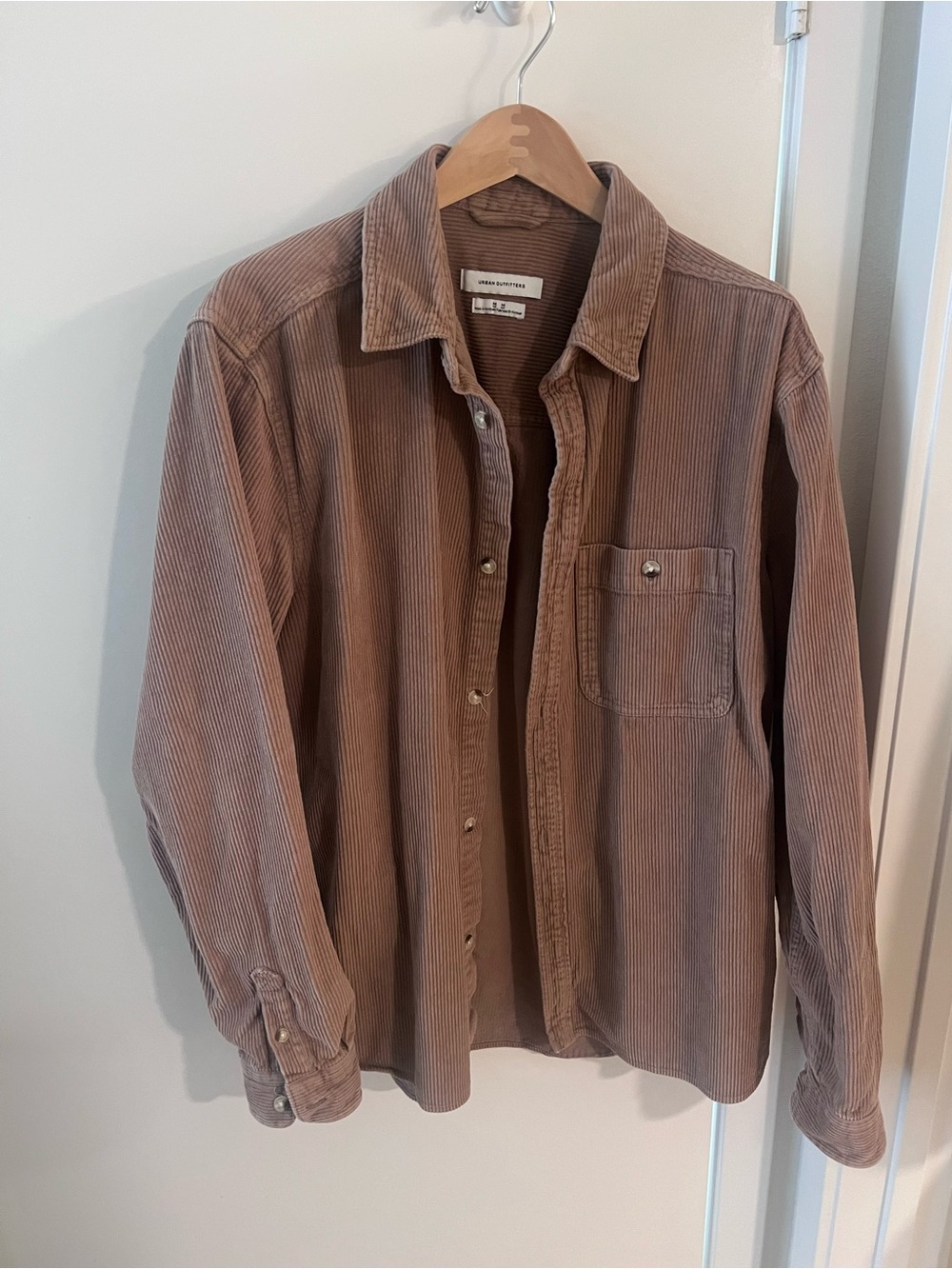 Urban Outfitters Brown Corduroy Shirt Jacket